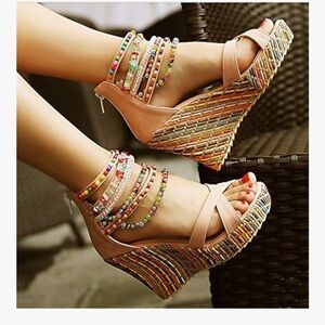 Womens wedge sandals